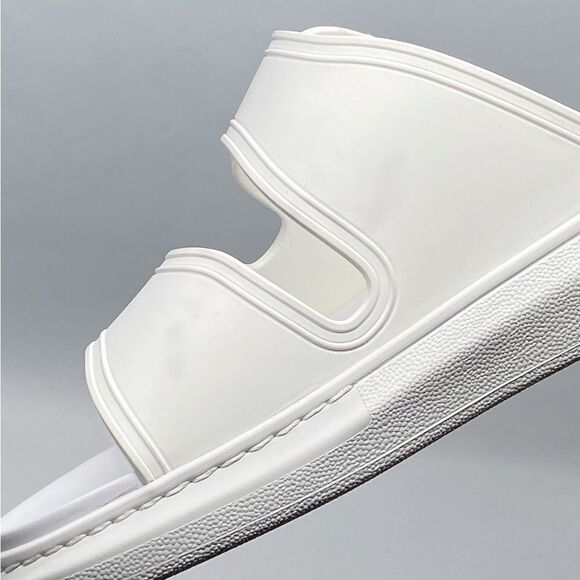 Alexander McQueen Two-Band Rubber Slides size 40 - Picture 13 of 16